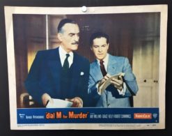 Dial M For Murder (1954) - Original Lobby Card Movie Poster