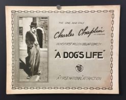 A Dog's Life (1918) - Original Lobby Card Movie Poster