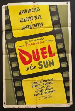 Duel In the Sun (1947) - Original One Sheet Movie Poster