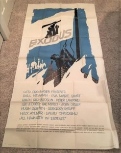 Exodus (1961) - Original Three Sheet Movie Poster