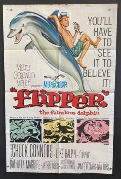 Flipper (1963) - Original One Sheet Movie Poster