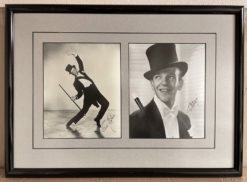 Fred Astaire Autograph Custom Framed