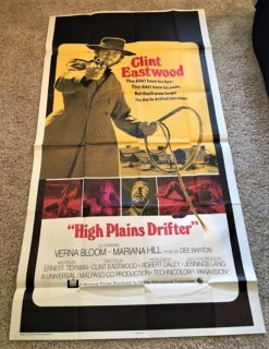 High Plains Drifter (1973) - Original Three Sheet Movie Poster