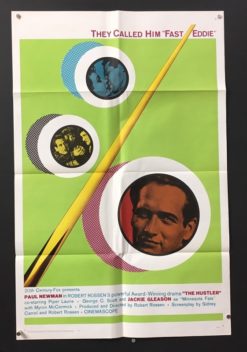 The Hustler (R1964) - Original One Sheet Movie Poster