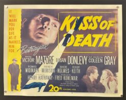 Kiss Of Death (1947) - Original Half Sheet Movie Poster