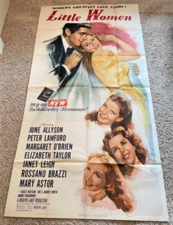 Little Women (1949) - Original Three Sheet Movie Poster