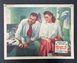 Miracle On 34th St. (1947) - Original Lobby Card Movie Poster
