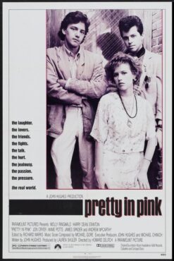 Pretty In Pink (1986) - Original One Sheet Movie Poster