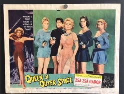 Queen of Outer Space (1958) - Original Lobby Card Movie Poster