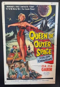 Queen of Outer Space (1958) - Original One Sheet Movie Poster