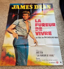 Rebel Without A Cause (R1975) - Original French Movie Poster