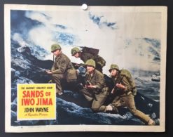 Sands Of Iwo Jima (1950) - Original Lobby Card Movie Poster
