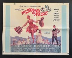 The Sound Of Music (1965) - Original Half Sheet Movie Poster