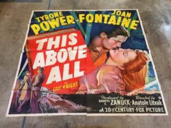 This Above All (1942) - Original Six Sheet Movie Poster