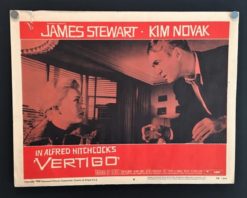 Vertigo (1958) - Original Lobby Card Movie Poster