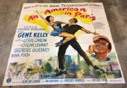 American In Paris (1951) - Original Six Sheet Movie Poster