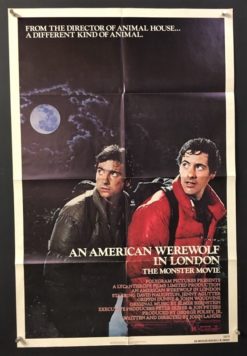An American Werewolf In London (1981) - Original One Sheet Movie Poster