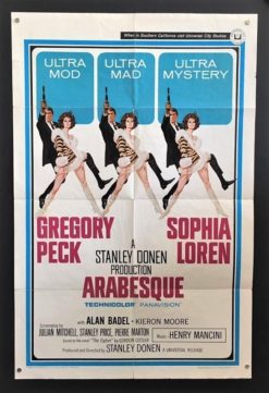 Arabesque (1966) - Original One Sheet Movie Poster