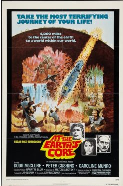 At Earth's Core (1976) - Original One Sheet Movie Poster