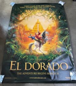 The Road To El Dorado (2000) - Original Bus Shelter Movie Poster