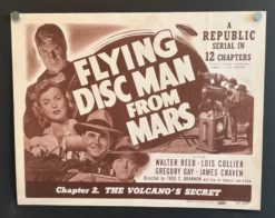 Flying Disc Man From Mars Chapter 2 (1950) - Original Title Card Movie Poster