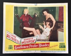 Gentlemen Prefer Blondes (1953) - Original Lobby Card Movie Poster