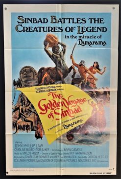 The Golden Voyage of Sinbad (1973) - Original One Sheet Movie Poster