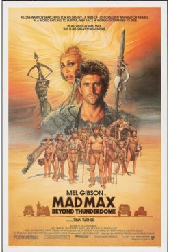 Mad Max, Beyond the Thunderdome (1985) - Original One Sheet Movie Poster