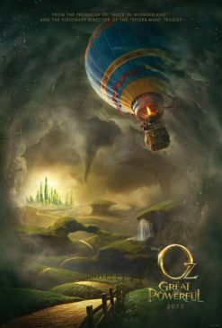 Oz the Great and Powerful (2013) - Original Advance One Sheet Movie Poster
