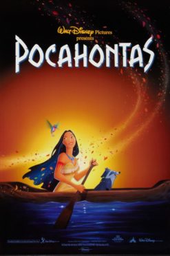 Pocahontas (1995) - Original Disney One Sheet Movie Poster