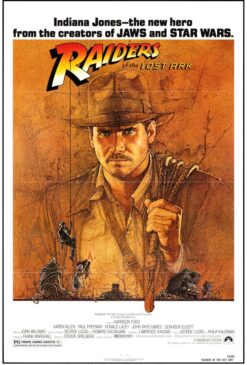 Raiders of the Lost Ark (1981) - Original One Sheet Movie Poster