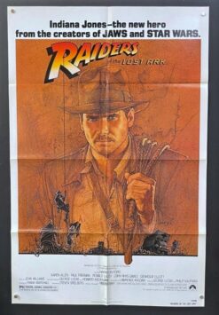 Raiders of the Lost Ark (1981) - Original One Sheet Movie Poster