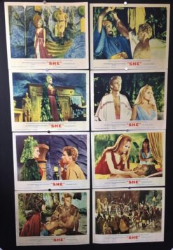 She (1965) - Original Lobby Card Set Movie Poster