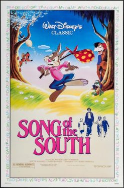 Song Of the South (R1986) - Original Disney One Sheet Movie Poster
