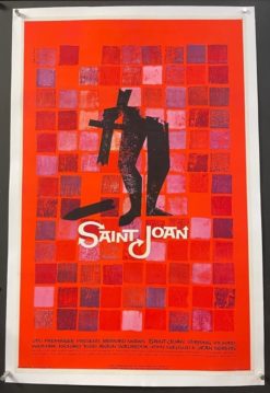 Saint Joan (1957) - Original One Sheet Movie Poster