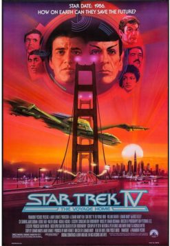 Star Trek 4: The Voyage Home (1987) - Original One Sheet Movie Poster