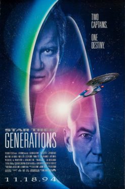 Star Trek, Generations (1994) - Original One Sheet Advance Movie Poster