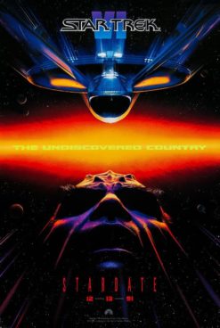 Star Trek: Undiscovered Country (1991) - Original One Sheet Advance Movie Poster