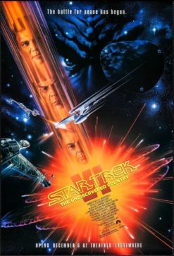 Star Trek: Undiscovered Country (1991) - Original One Sheet Advance Movie Poster