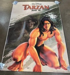 Tarzan (1999) - Original Bus Shelter Movie Poster