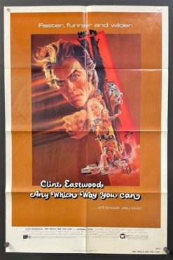 Any Which Way You Can (1980) - Original One Sheet Movie Poster