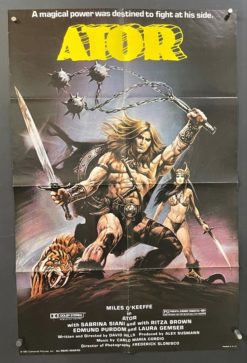 Ator (1982) - Original One Sheet Movie Poster