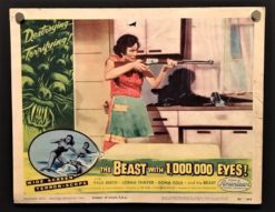 The Beast With 1,000,000 Eyes (1955) - Original Lobby Card Movie Poster