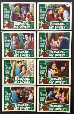 Beware My Lovely (1952) - Original Lobby Card Set Movie Poster