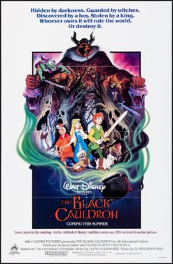The Black Cauldron (1985) - Original One Sheet Movie Poster