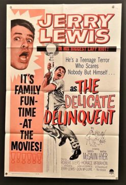 The Delicate Delinquent (R1962) - Original One Sheet Movie Poster