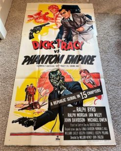 Dick Tracy VS. Phantom Empire (R1952) - Original Three Sheet Movie Poster