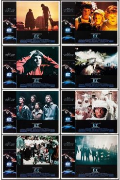 E.T. The Extraterrestrial (1982) - Original Lobby Card Set Movie Poster