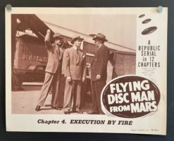 Flying Disc Man From Mars Chapter 4 (1950) - Original Lobby Card Movie Poster