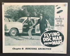 Flying Disc Man From Mars Chapter 8 (1950) - Original Lobby Card Movie Poster